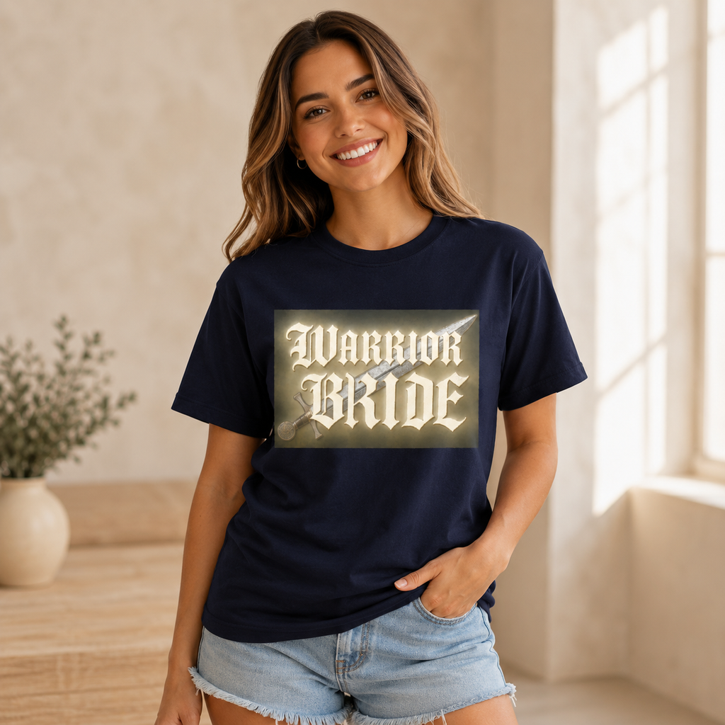 Warrior Bride Christian Women's T-Shirt | Faith-Based Graphic Tee